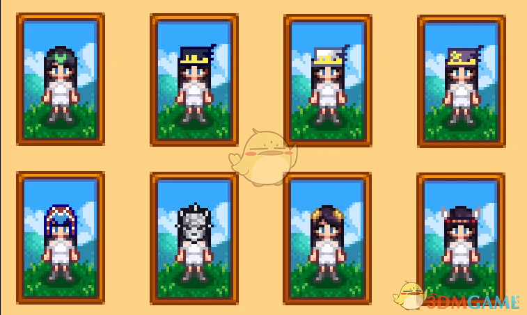 《星露谷物语》JoJo的奇妙冒险发饰和帽子MOD