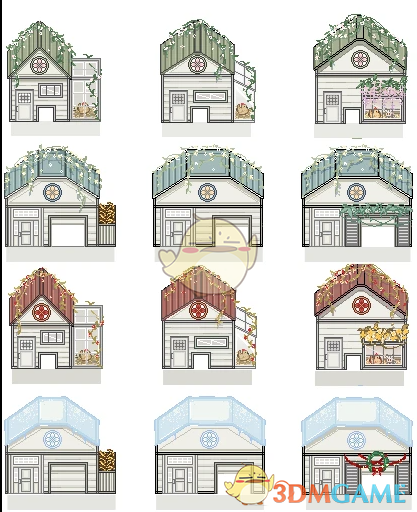 《星露谷物语》季节性变化的建筑MOD