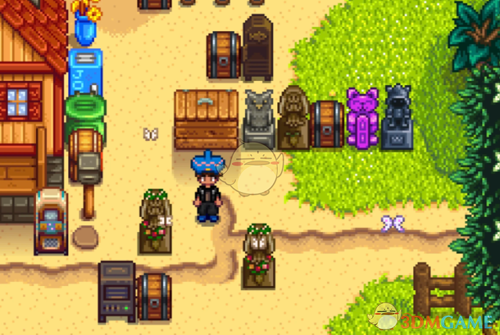 《星露谷物语》更好的祝福雕像MOD