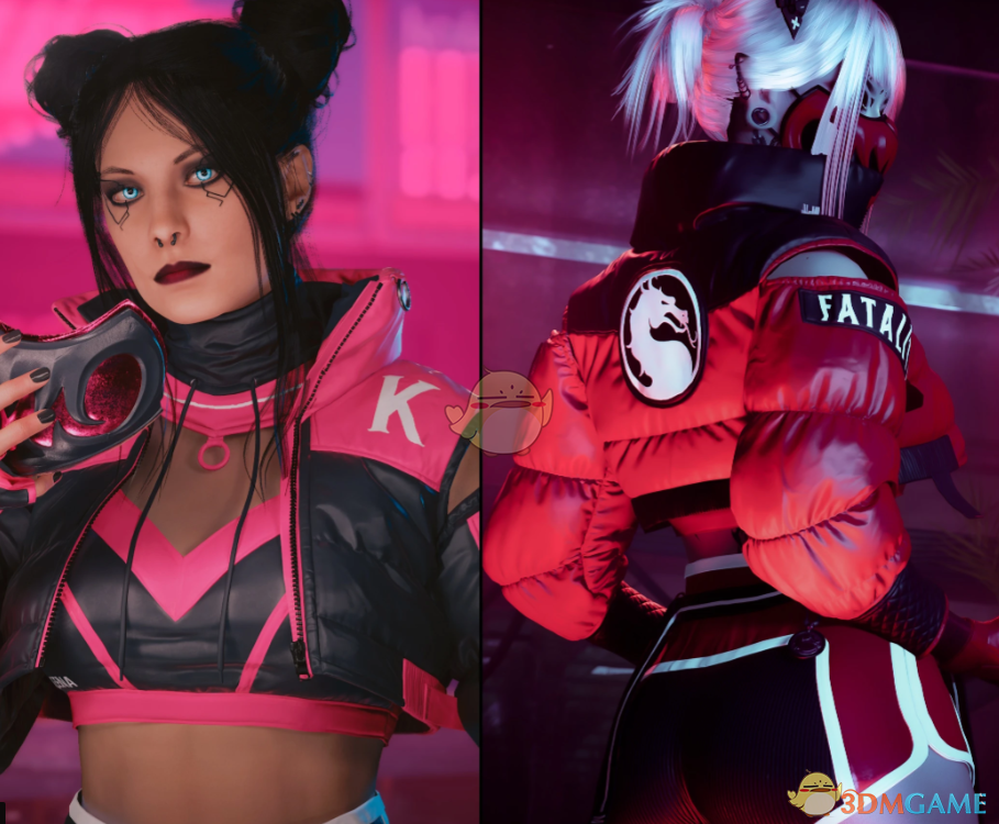 《赛博朋克2077》MY霓虹作战服MOD