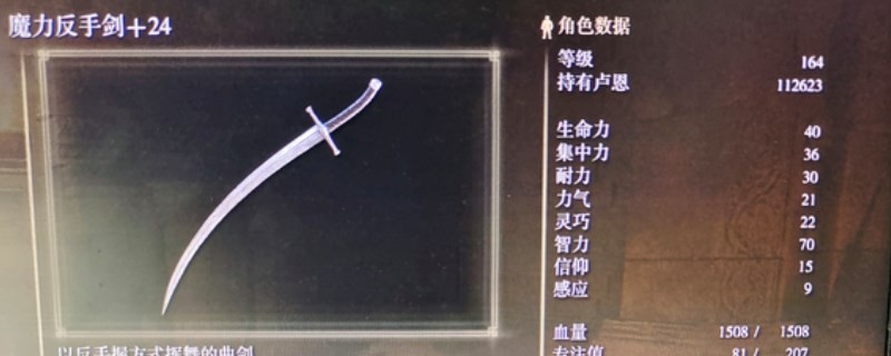《艾尔登法环》dlc魔力反手剑使用方式