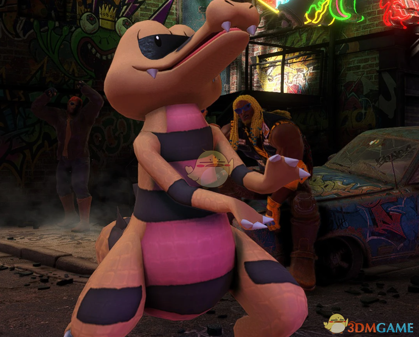 《街头霸王6》卢克替换为宝可梦流氓鳄MOD