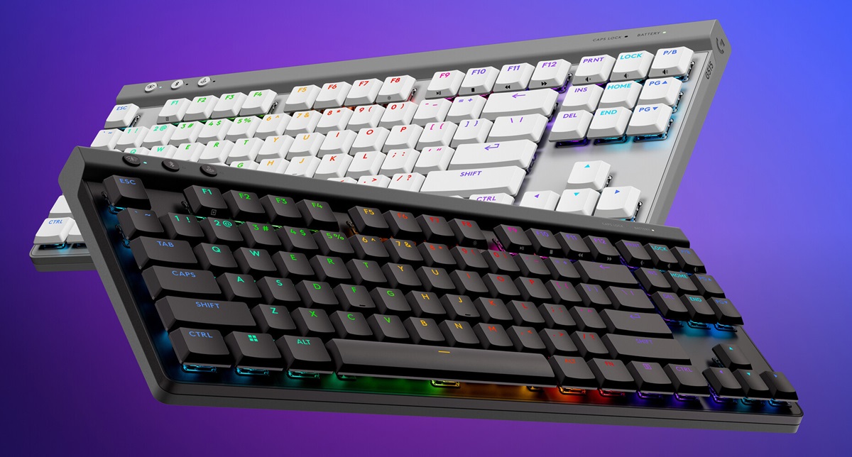 罗技推出G515 LIGHTSPEED TKL无线游戏键盘 超薄紧凑设计