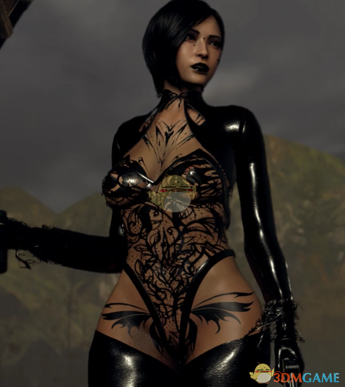 《生化危机4：重制版》艾达哥特式蕾丝紧身衣MOD