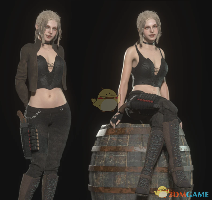 《生化危机4：重制版》阿什莉雇佣兵女孩套装MOD