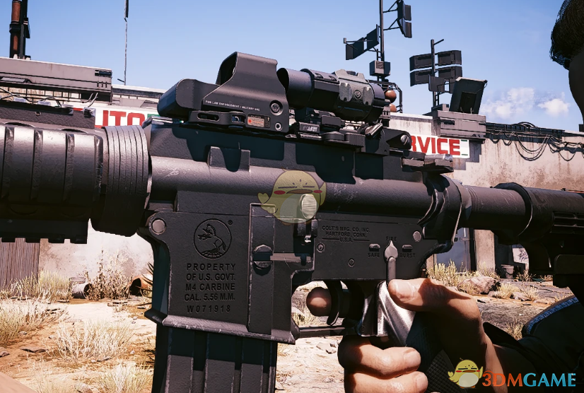 《赛博朋克2077》HK416-M4-XM7武器包MOD