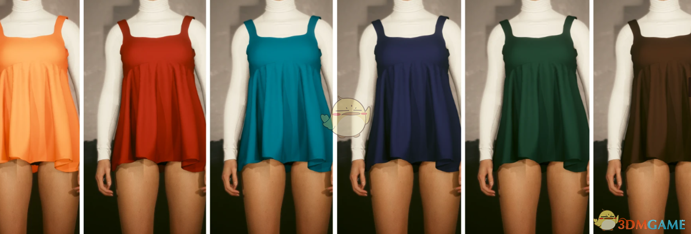 《赛博朋克2077》洋娃娃连衣裙MOD