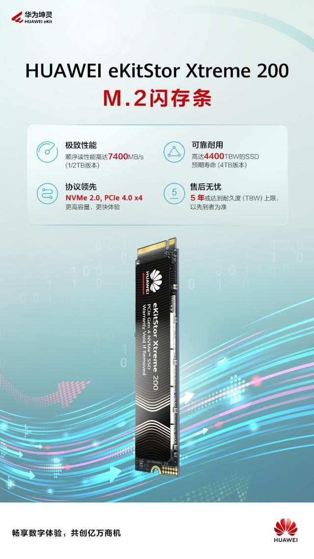 华为坤灵M.2固态硬盘上线 512GB版本售价608元