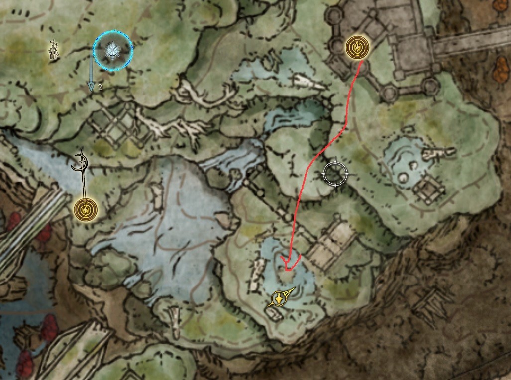《艾尔登法环》dlc劳弗古遗迹的幽影树碎片获得方法