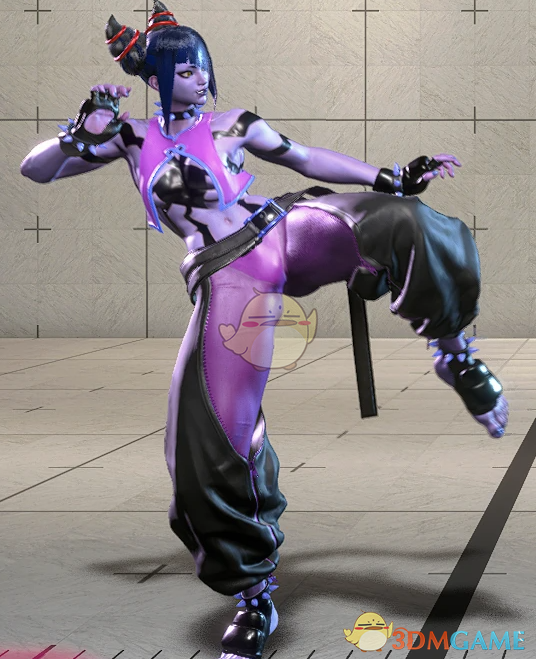 《街头霸王6》韩蛛俐守望先锋黑百合般纹理MOD