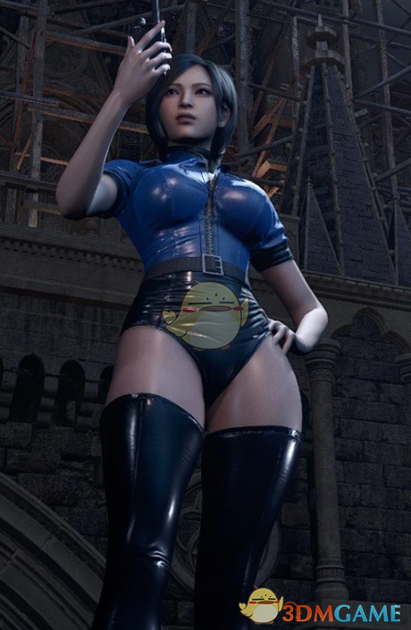 《生化危机4：重制版》艾达警察乳胶紧身衣MOD