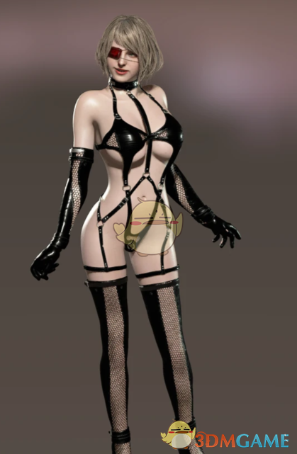 《生化危机4：重制版》阿什莉清凉蕾丝连体紧身衣MOD
