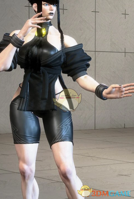 《街头霸王6》曼侬纯黑的服饰MOD