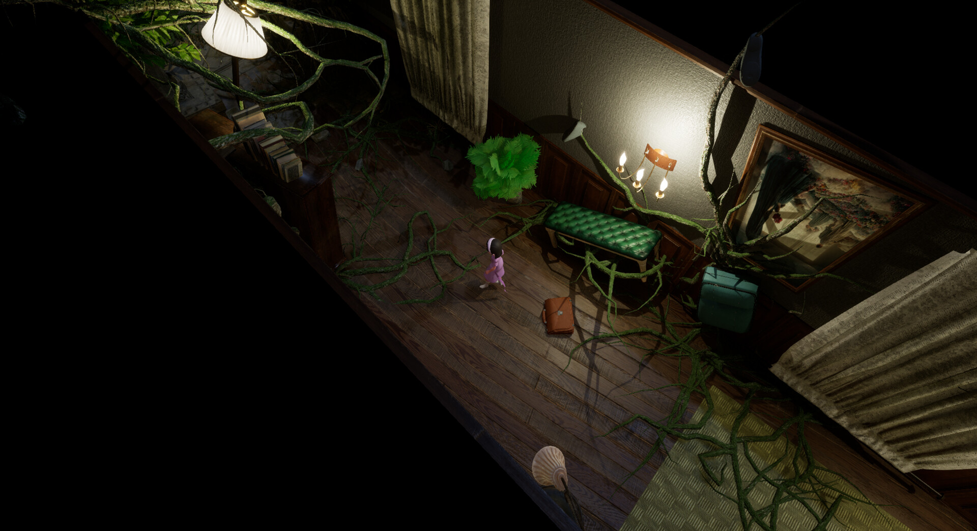 黑暗风格恐怖解谜游戏《超越黑暗》现已在Steam平台推出试玩Demo