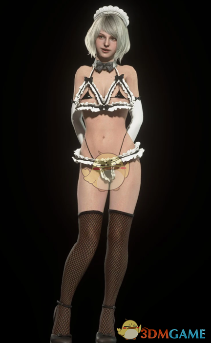 《生化危机4：重制版》阿什莉性感内衣女仆装MOD
