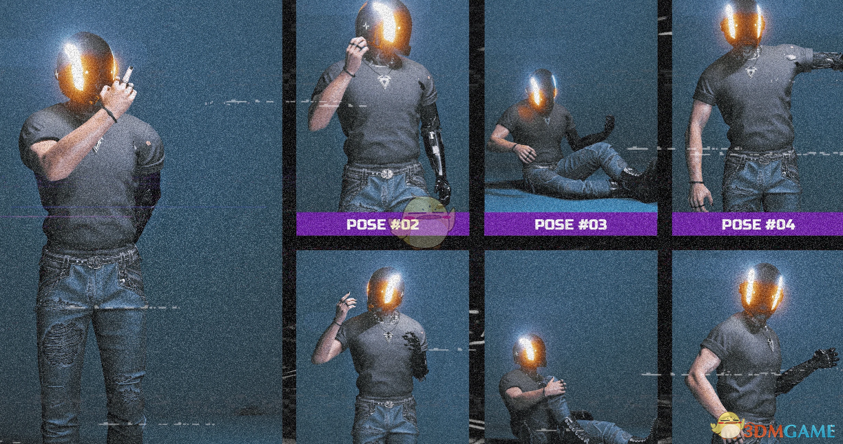 《赛博朋克2077》CY压抑者姿势包MOD