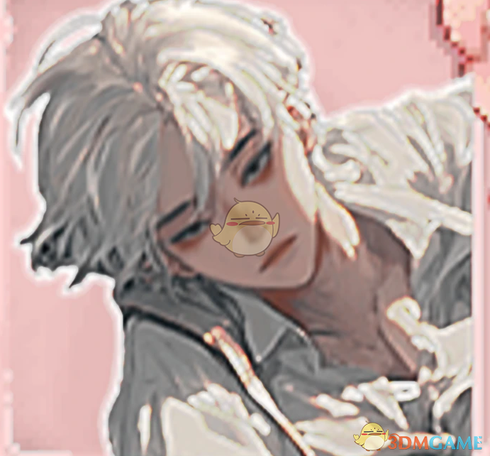 《星露谷物语》莱纳斯的动漫白发帅哥人像MOD