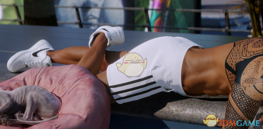 《赛博朋克2077》N3运动短裤MOD