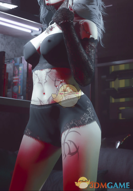 《赛博朋克2077》NXV豪华艾琳内衣MOD