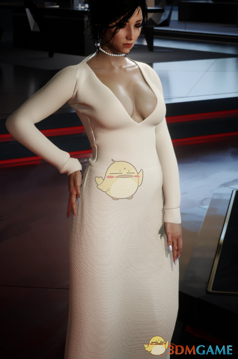 《赛博朋克2077》休闲款长裙礼服MOD