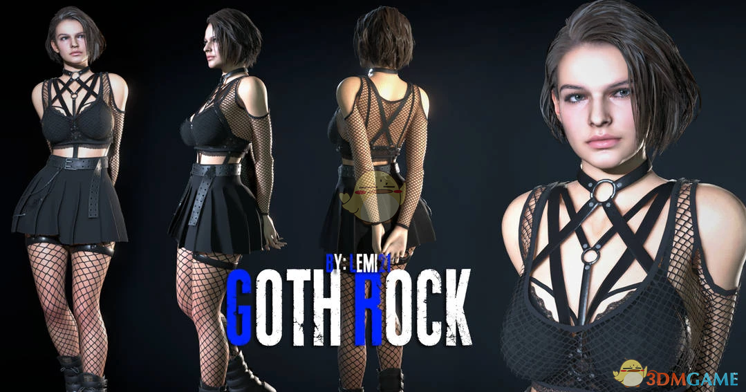《生化危机3：重制版》吉尔哥特风格服饰MOD