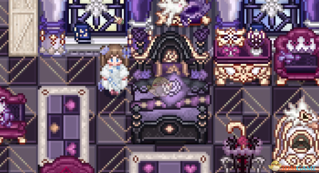 《星露谷物语》NQ奢华怪诞系列家具MOD