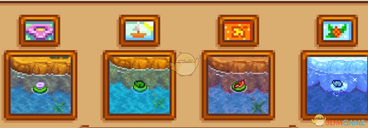 《星露谷物语》青蛙睡莲动画蟹笼MOD