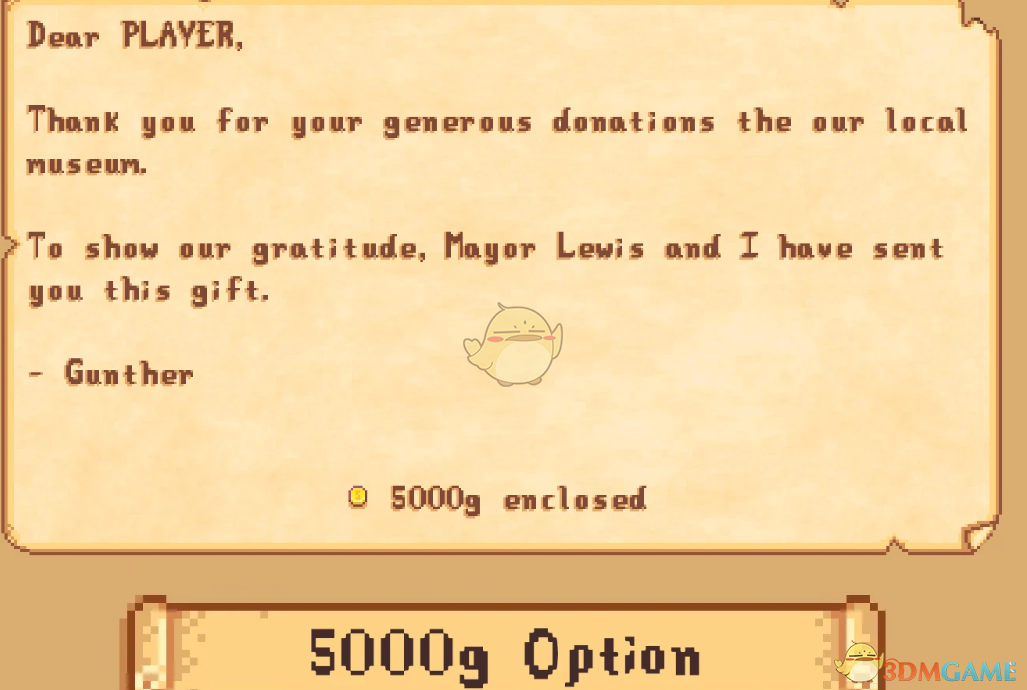 《星露谷物语》向博物馆捐款获得巨额报酬MOD