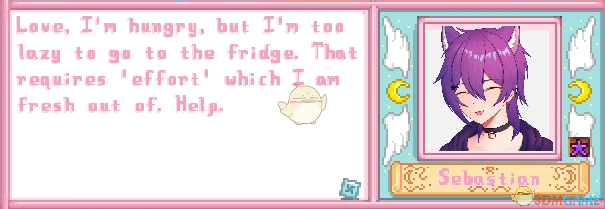 《星露谷物语》猫男孩塞巴斯蒂安高清动漫人像MOD