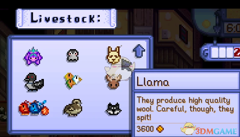 《星露谷物语》增加一只骆驼MOD