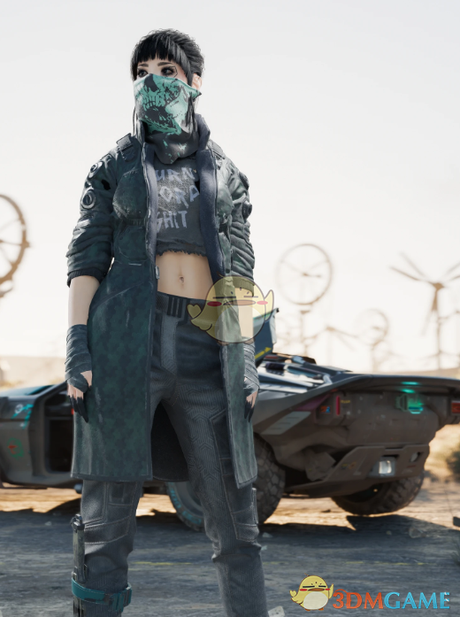 《赛博朋克2077》沙漠幽灵风衣MOD