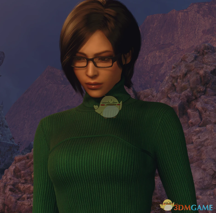 《生化危机4：重制版》艾达高领薄荷色毛衣MOD