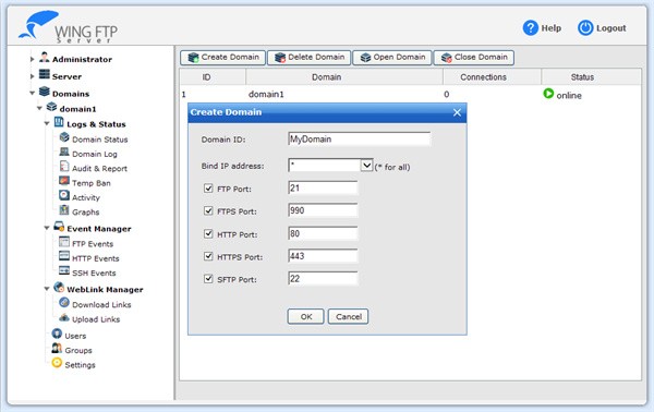 Wing FTP Server7.3.7.0