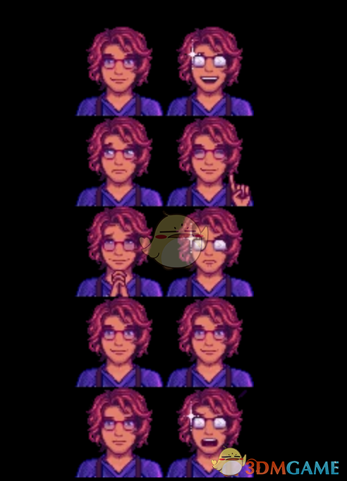 《星露谷物语》性转玛鲁的人像和模型MOD