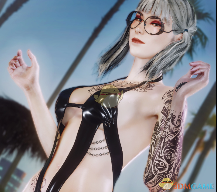 《赛博朋克2077》闺房少女夏日泳衣MOD