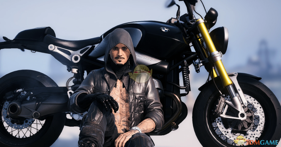 《赛博朋克2077》ASG摩托车姿势包MOD