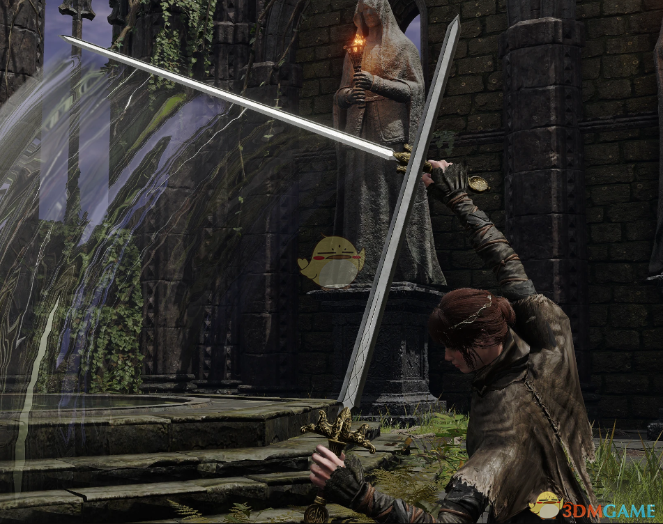 《艾尔登法环》黑暗之魂歌德希尔特对剑MOD