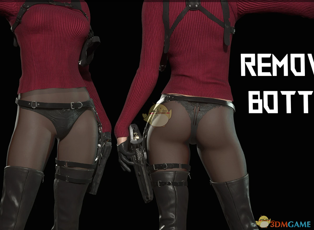 《生化危机4：重制版》艾达性感清凉的针织连衣裙MOD