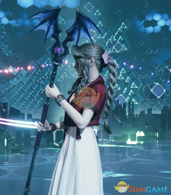 《最终幻想7：重制版》爱丽丝的巴哈姆特之杖MOD