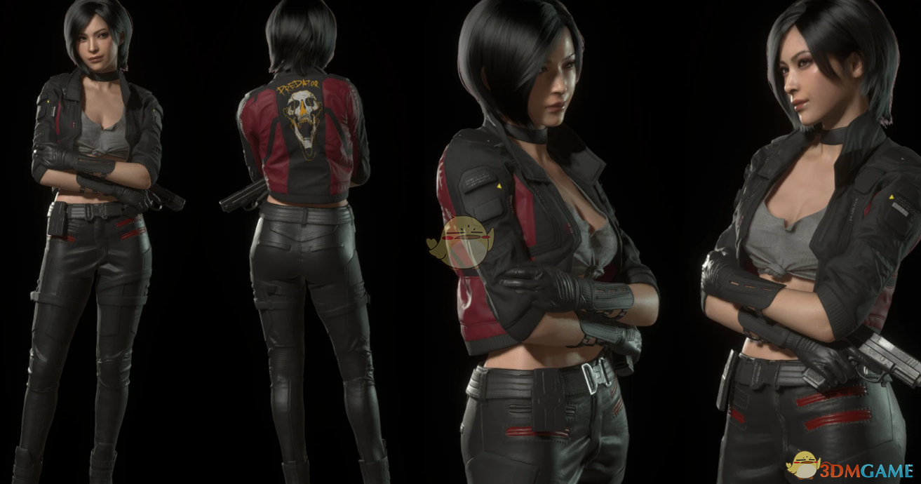 《生化危机4：重制版》艾达赛博朋克盗贼套装MOD