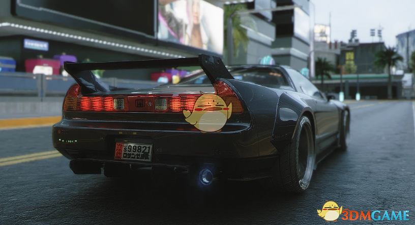 《赛博朋克2077》独立车辆-本田 NSX Type R NA1 Liberty Walk MOD