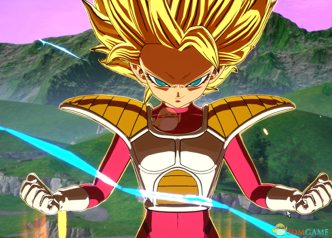 《七龙珠 电光炸裂！ ZERO》卡莉芙拉穿着赛亚人盔甲MOD