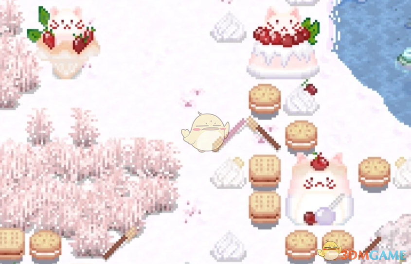 《星露谷物语》猫冰淇淋蛋糕替换石头MOD