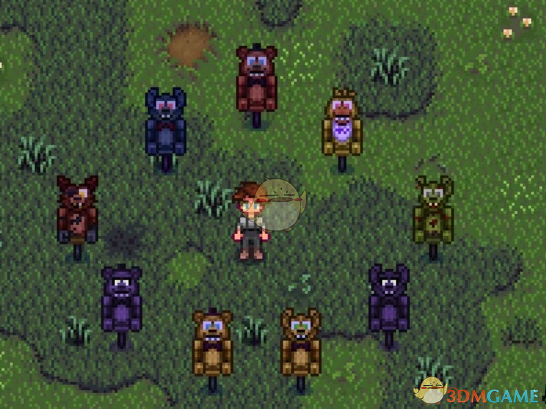 《星露谷物语》玩具熊的五夜惊魂稻草人MOD