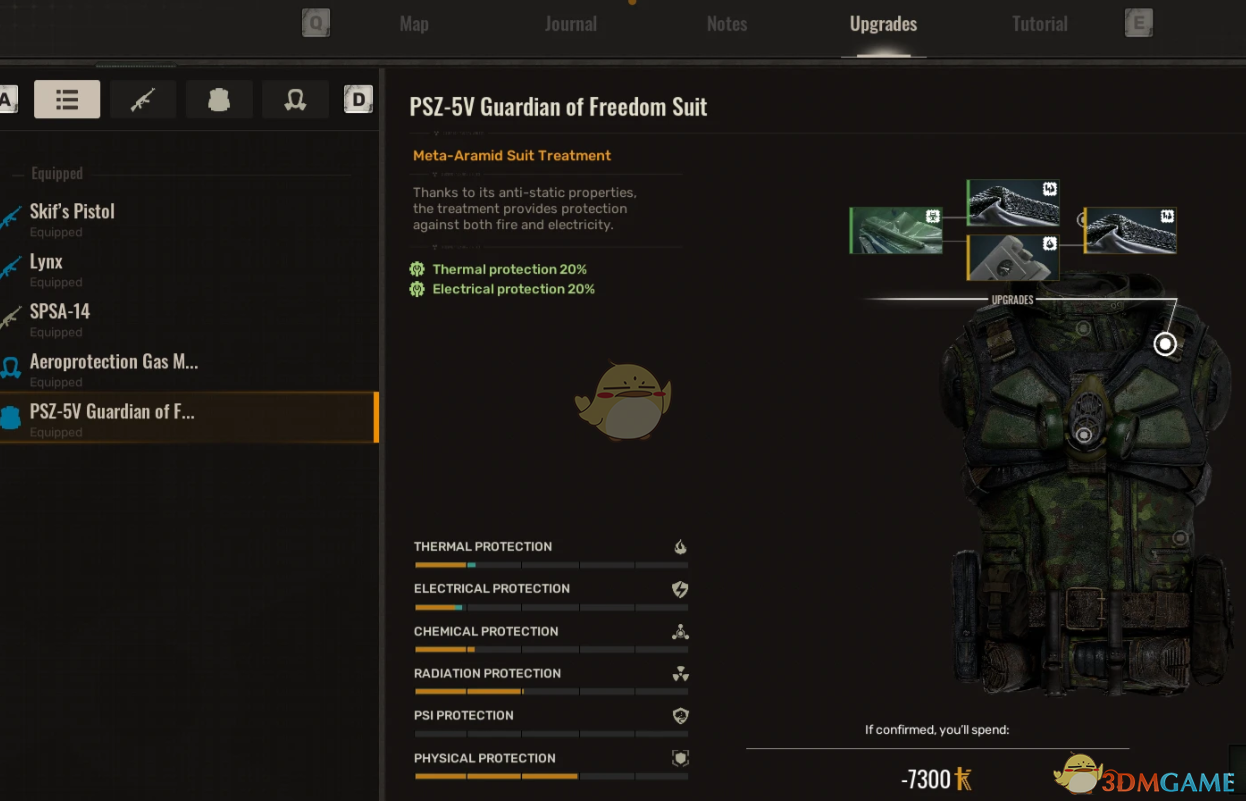 《潜行者2：切尔诺贝利之心》降低所有升级成本MOD