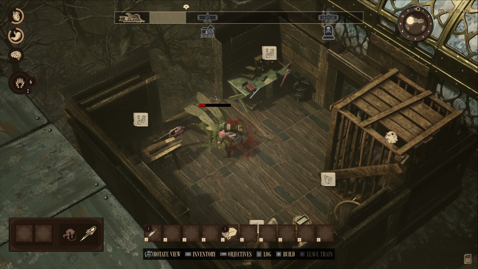 《海斯特拉的铁路之神》新预告 末日世界打造怪物火车