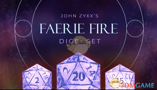 《博德之门3》骰子仙灵圣火外观MOD