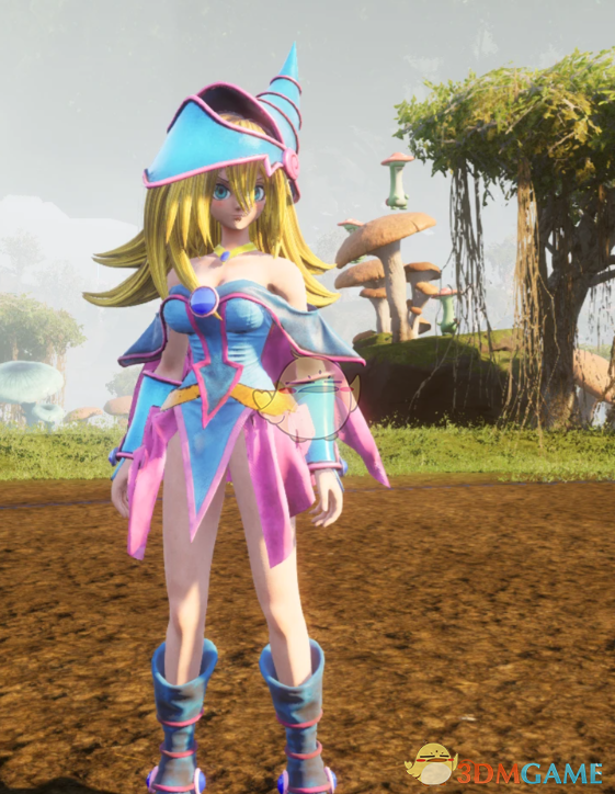 《幻兽帕鲁》扮演游戏王黑魔导女孩MOD