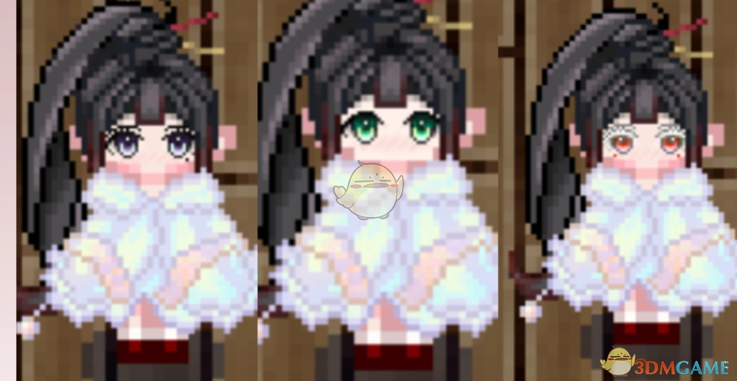 《星露谷物语》16种颜色的瞳孔包MOD