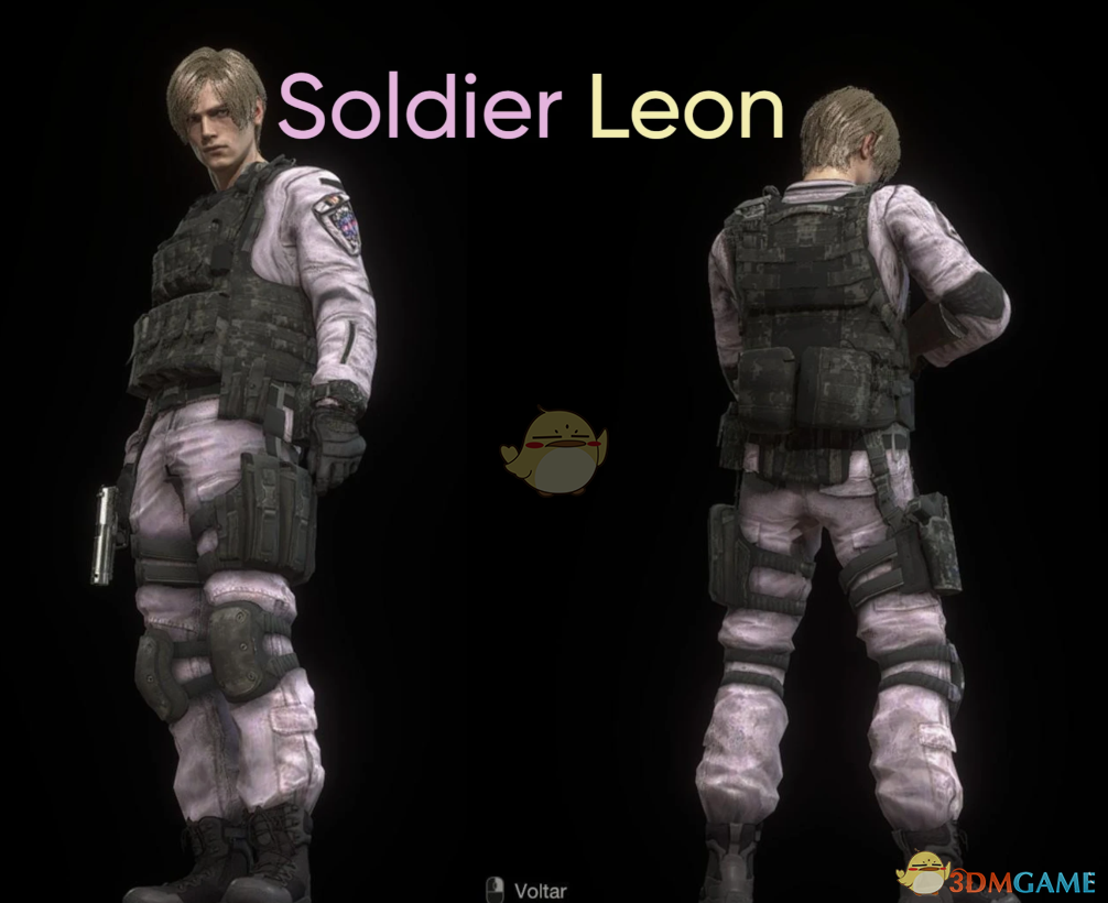 《生化危机4：重制版》里昂的特种士兵作战服MOD